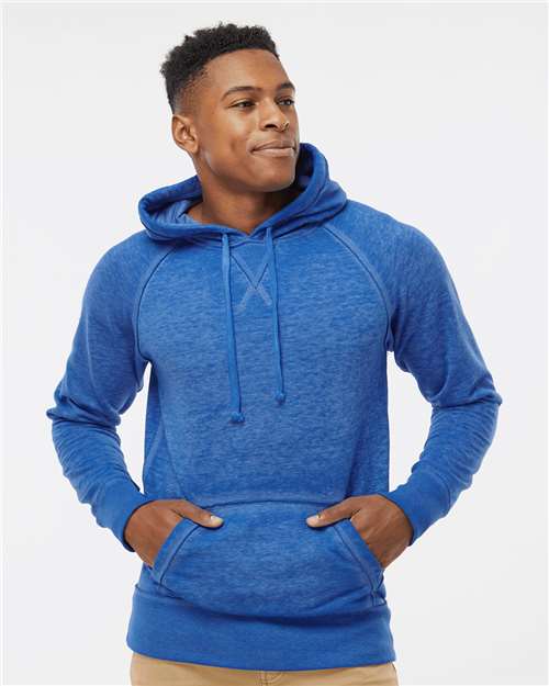 Custom Embroidered J. America Vintage Zen Fleece Hooded Sweatshirt 8915