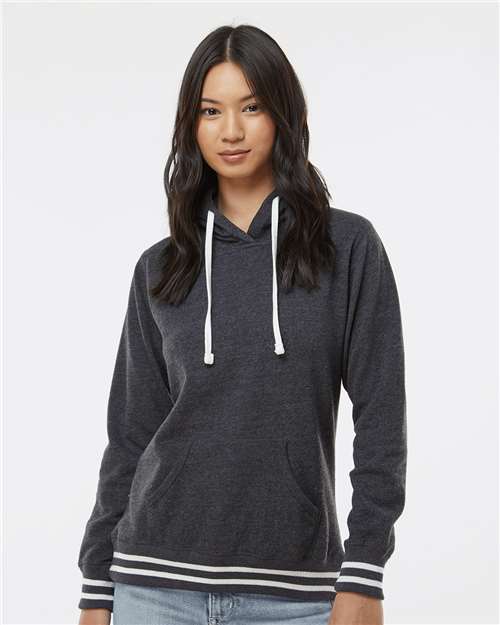 Custom Embroidered J. America Women’s Relay Hooded Sweatshirt 8651