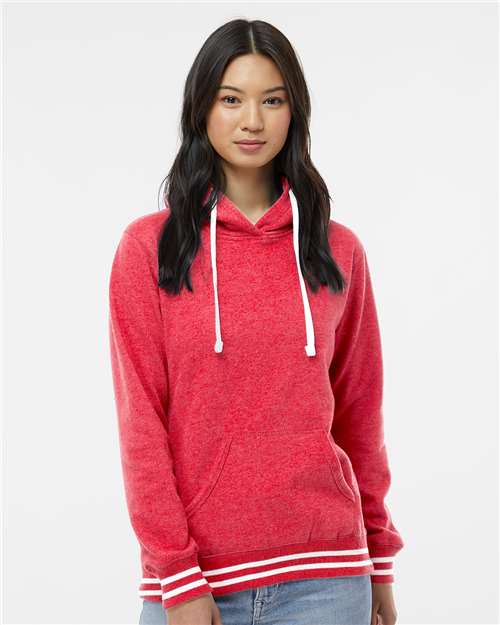 Custom Embroidered J. America Women’s Relay Hooded Sweatshirt 8651