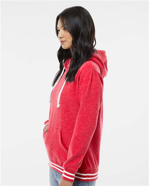 J. America Women’s Relay Hooded Sweatshirt 8651