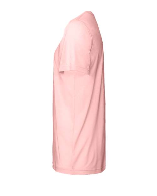 BELLA + CANVAS Triblend Tee 3413 Pink Triblend Custom Embroidered Business Logo