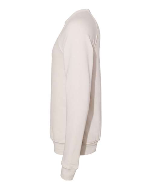 BELLA + CANVAS Sponge Fleece Raglan Crewneck Sweatshirt 3901 Heather Dust
