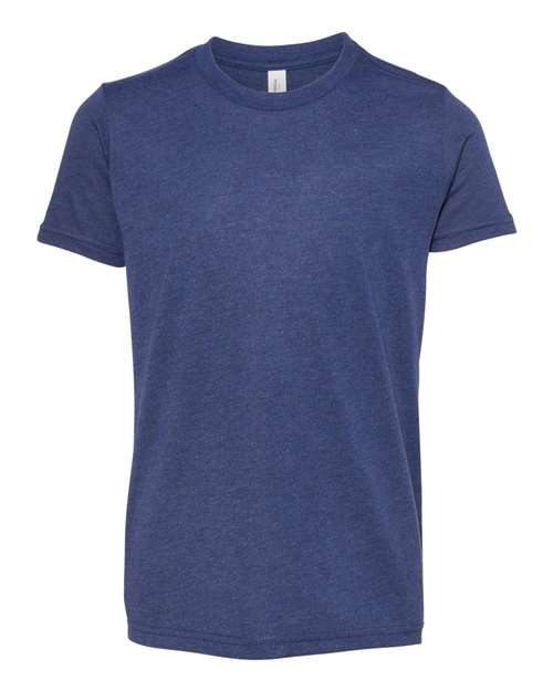 BELLA + CANVAS Youth Triblend Tee 3413Y Custom Embroidered Business Logo