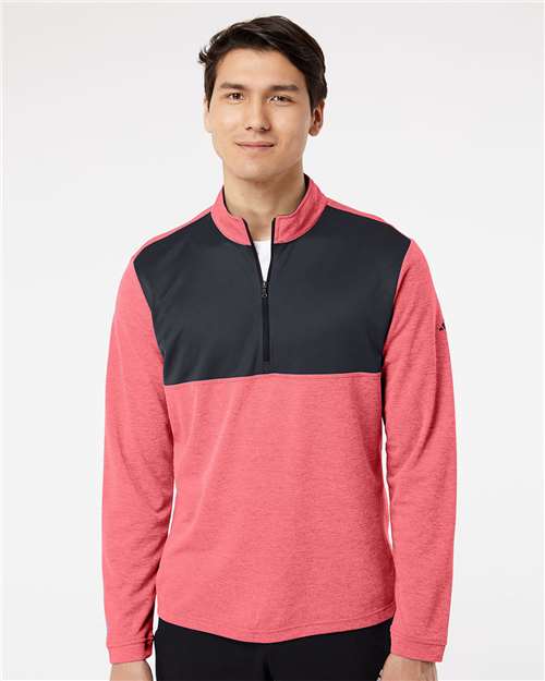 Custom Embroidered Adidas Lightweight Quarter-Zip Pullover A280