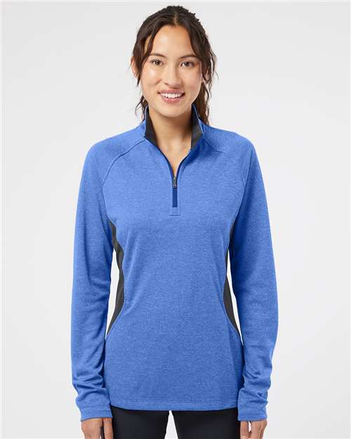 Custom Embroidered Adidas Women's Lightweight Quarter-Zip Pullover A281