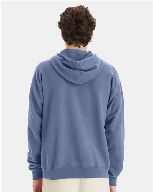 ComfortWash by Hanes Garment-Dyed Unisex Hooded Sweatshirt GDH450 Saltwater