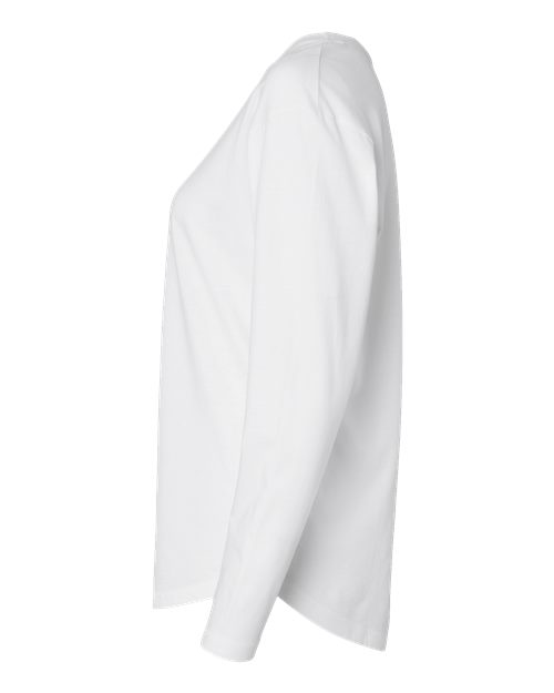 Live & Tell by LAT Women's Fine Jersey Long Sleeve Tee 6915