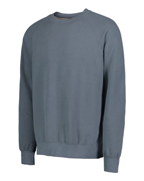 MV Sport Vintage Fleece Raglan Crewneck Sweatshirt 17116