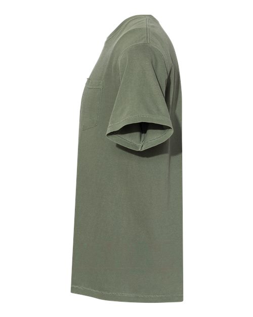 Comfort Colors Garment-Dyed Heavyweight Pocket T-Shirt 6030 Moss