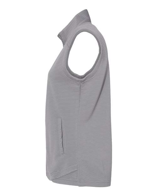 Adidas Women's Textured Full-Zip Vest A417
