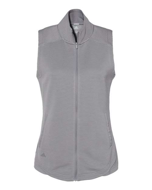 Adidas Women's Textured Full-Zip Vest A417