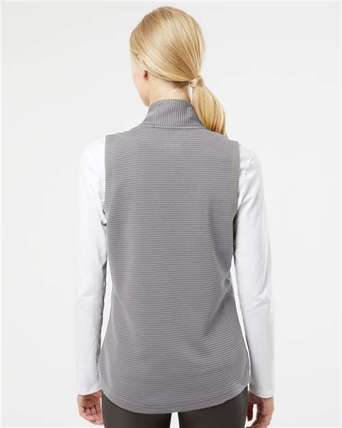 Adidas Women's Textured Full-Zip Vest A417