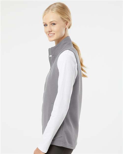 Adidas Women's Textured Full-Zip Vest A417