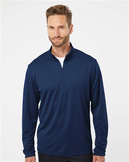 Custom Embroidered Adidas Lightweight Quarter-Zip Pullover A401