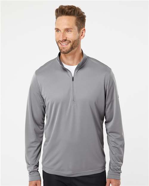 Custom Embroidered Adidas Lightweight Quarter-Zip Pullover A401