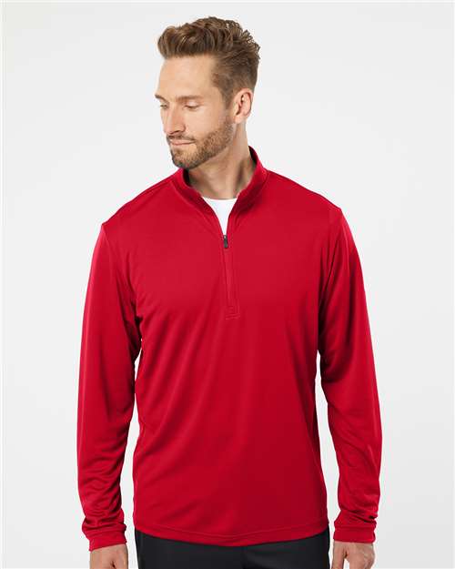 Custom Embroidered Adidas Lightweight Quarter-Zip Pullover A401