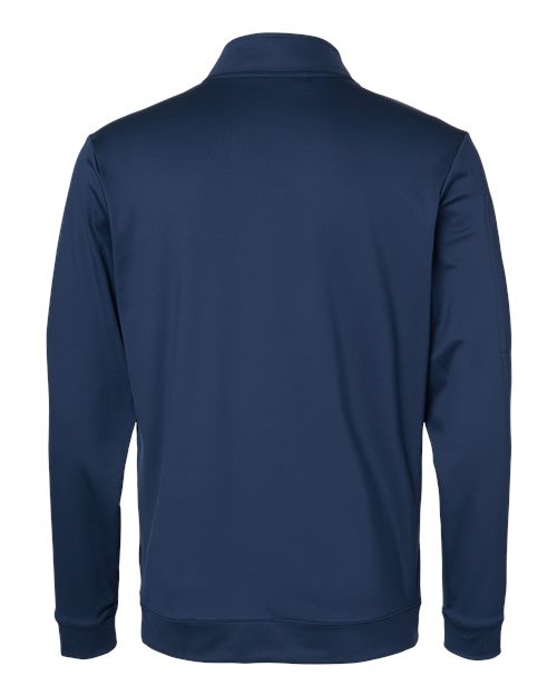 Adidas Performance Textured Quarter-Zip Pullover A295 Custom Embroidered Business Logo