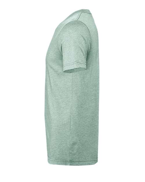 BELLA + CANVAS CVC Jersey Tee 3001CVC Heather Prism Dusty Blue