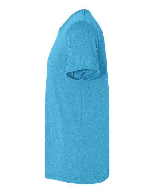 BELLA + CANVAS CVC Jersey Tee 3001CVC Heather Aqua