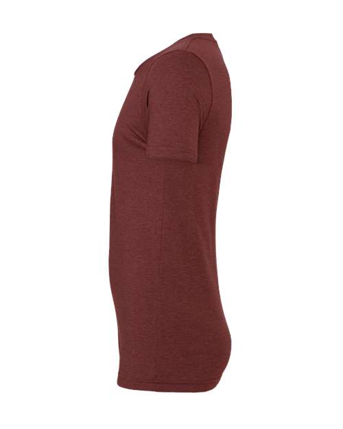 BELLA + CANVAS CVC Jersey Tee 3001CVC Heather Cardinal