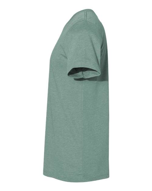 BELLA + CANVAS CVC Jersey Tee 3001CVC Heather Dusty Blue