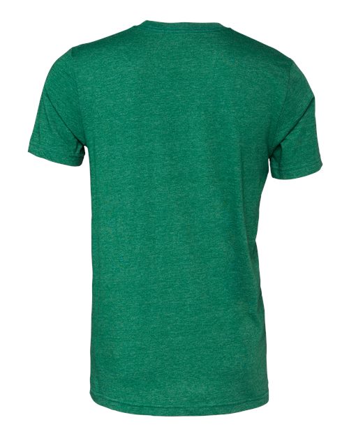 BELLA + CANVAS CVC Jersey Tee 3001CVC Heather Grass Green
