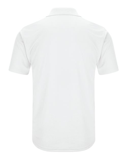 Red Kap Short Sleeve Performance Knit Pocketless Core Polo SK96 White