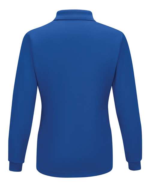 Red Kap Women's Long Sleeve Performance Knit Polo SK7L