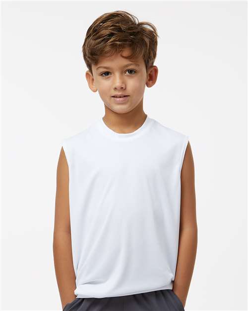 Custom Embroidered C2 Sport Youth Sleeveless T-Shirt 5230