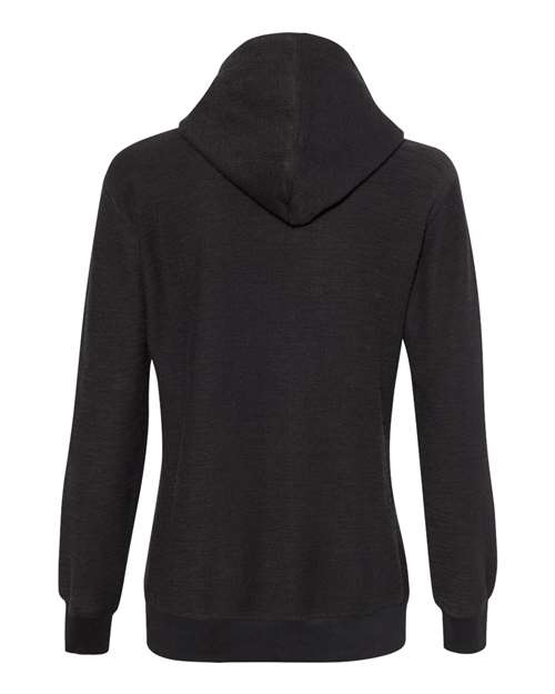 J. America Women’s French Terry Sport Lace Scuba Hooded Pullover 8694