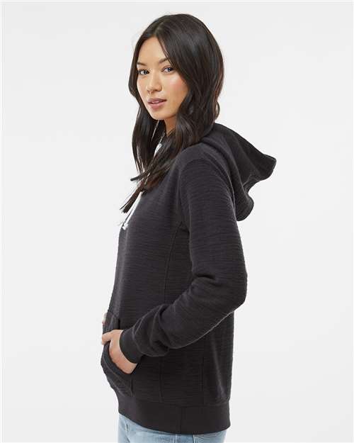 J. America Women’s French Terry Sport Lace Scuba Hooded Pullover 8694