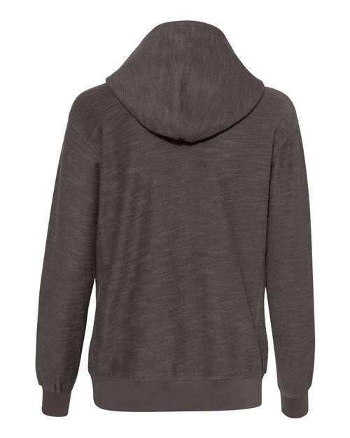 J. America Women’s French Terry Sport Lace Scuba Hooded Pullover 8694