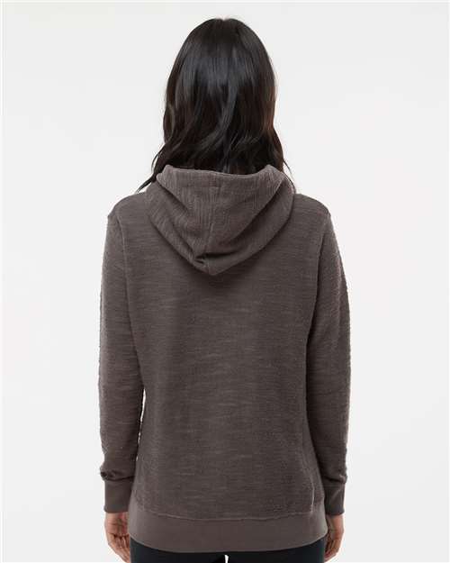 J. America Women’s French Terry Sport Lace Scuba Hooded Pullover 8694