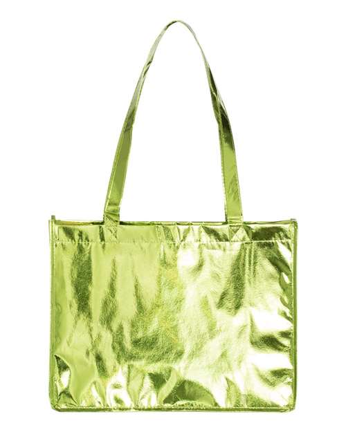 Liberty Bags Metallic Large Tote A134M Custom Embroidered Business Logo