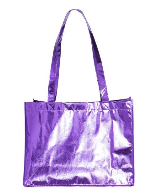 Liberty Bags Metallic Large Tote A134M Custom Embroidered Business Logo