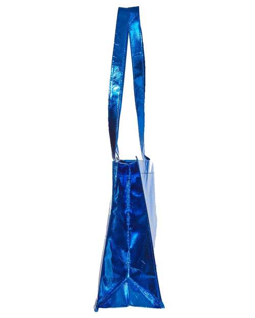 Liberty Bags Metallic Large Tote A134M Custom Embroidered Business Logo