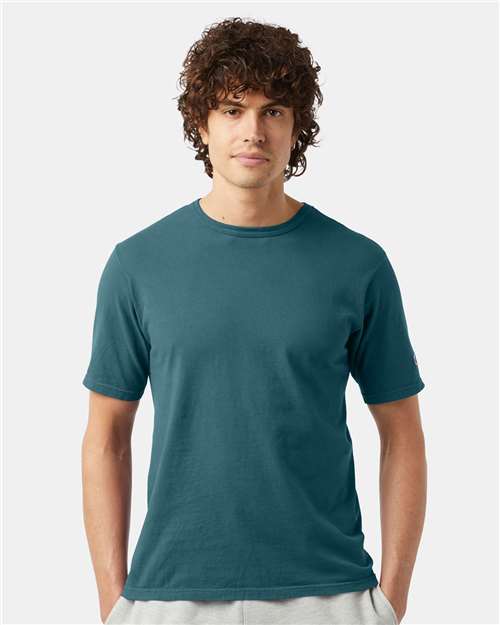 Custom Embroidered Champion Garment-Dyed T-Shirt CD100