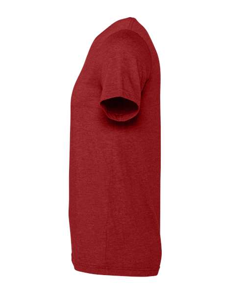 BELLA + CANVAS CVC Jersey Tee 3001CVC Heather Canvas Red