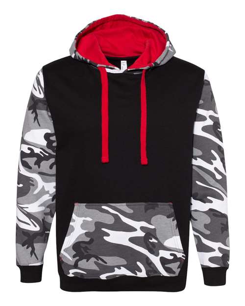 Code Five Fashion Camo Hooded Sweatshirt 3967