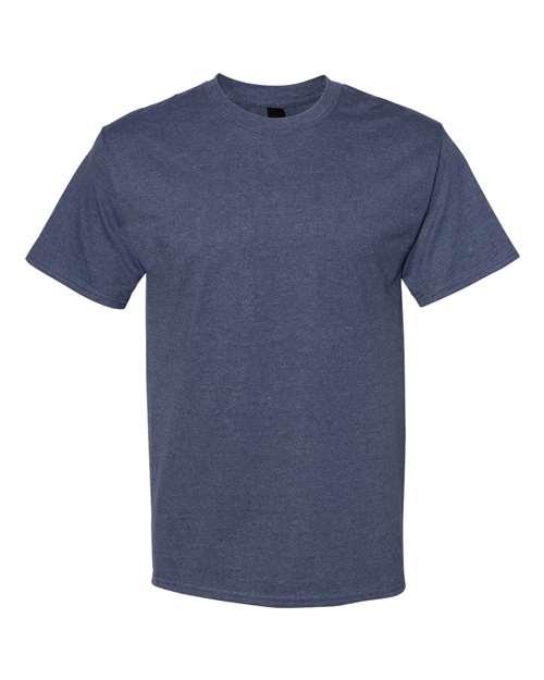 Hanes Beefy-T® T-Shirt 5180 Heather Navy