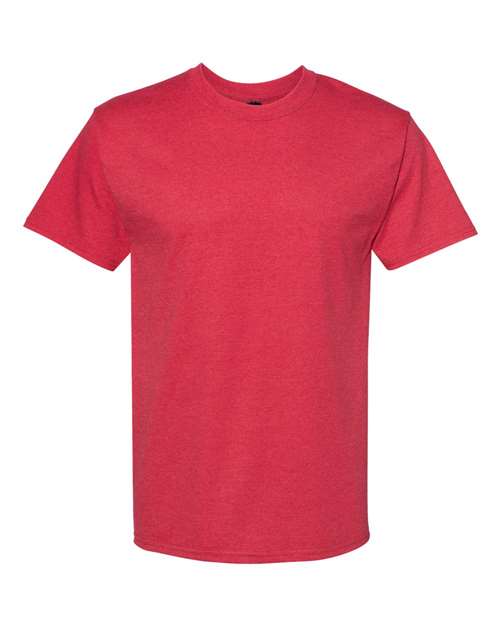 Hanes Beefy-T® T-Shirt 5180 Heather Red
