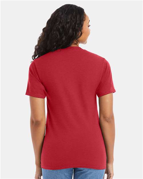 Hanes Beefy-T® T-Shirt 5180 Heather Red