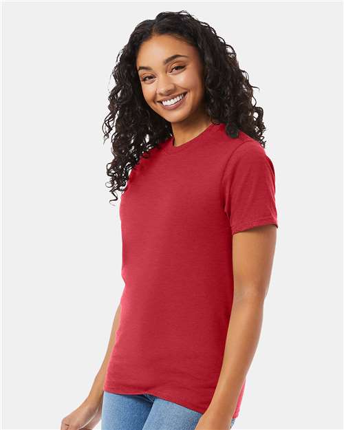 Hanes Beefy-T® T-Shirt 5180 Heather Red