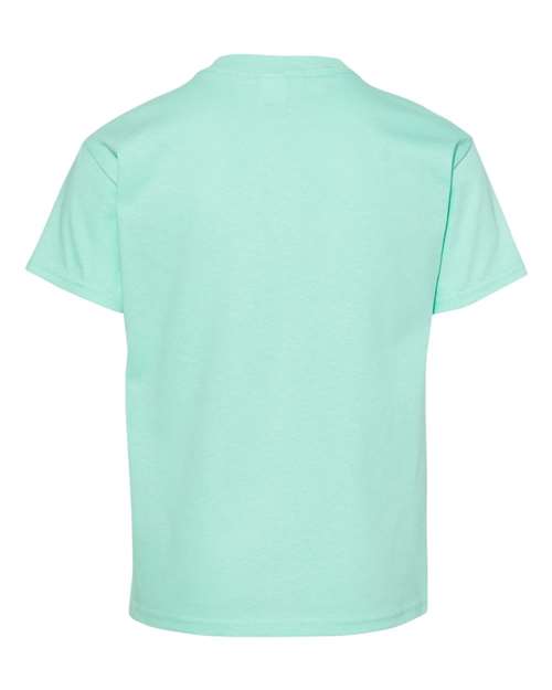 Hanes Essential-T Youth T-Shirt 5480 Clean Mint