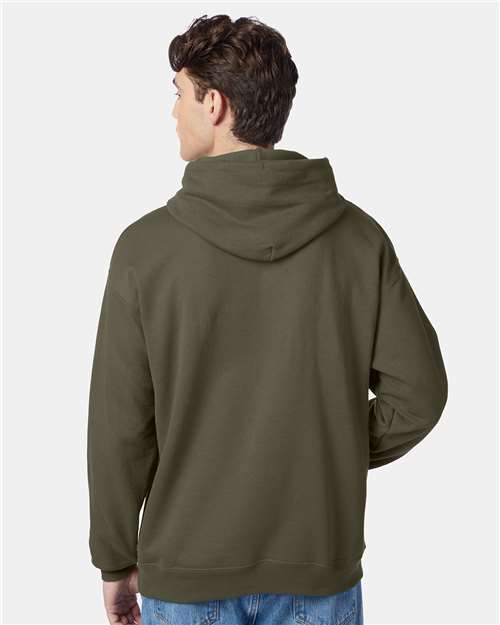 Hanes Ecosmart® Hooded Sweatshirt P170 Fatigue Green