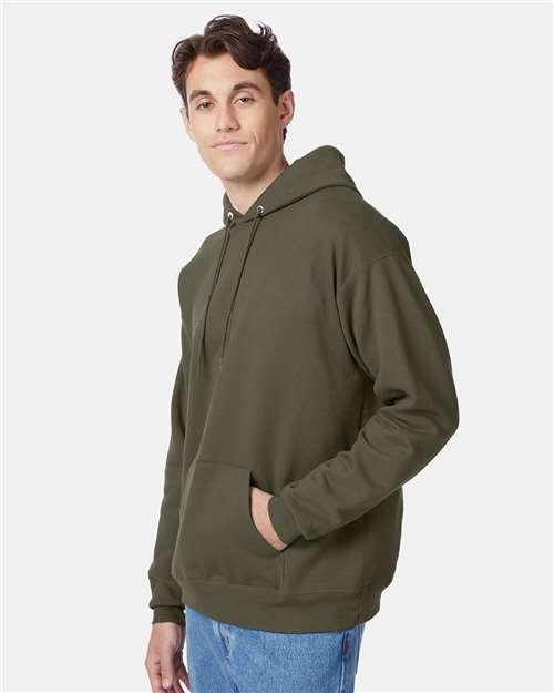 Hanes Ecosmart® Hooded Sweatshirt P170 Fatigue Green