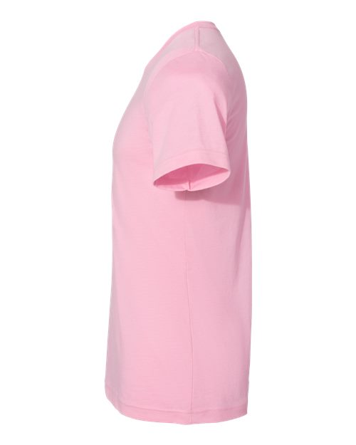 BELLA + CANVAS CVC Jersey Tee 3001CVC Heather Bubble Gum