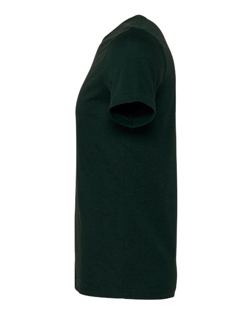 BELLA + CANVAS CVC Jersey Tee 3001CVC Heather Emerald