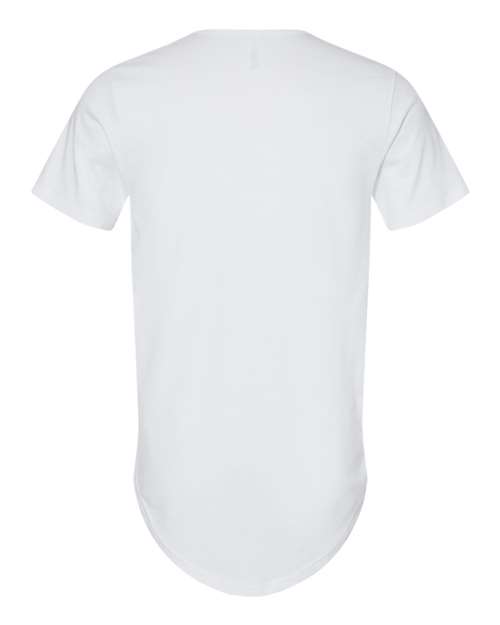 BELLA + CANVAS Jersey Curved Hem Tee 3003