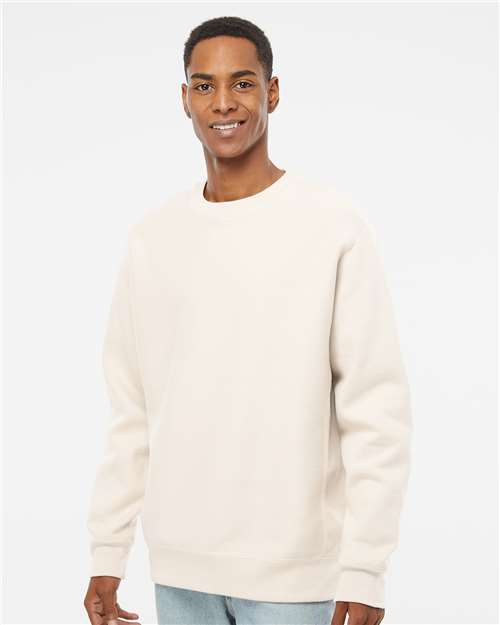 Custom Embroidered Independent Trading Co. Legend - Premium Heavyweight Cross-Grain Crewneck Sweatshirt IND5000C